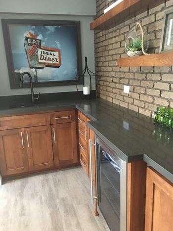 Sleek interior finishes